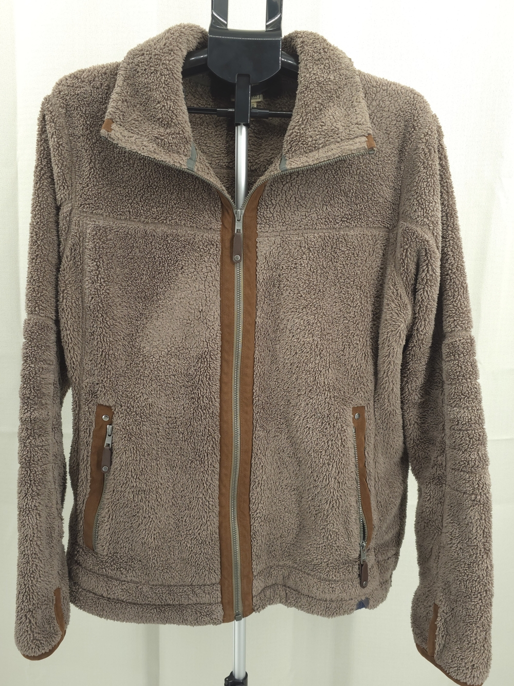 LL Bean Deep Pile High Loft Sherpa Jacket Full Zip 🤎Brown  EUC  (XL)